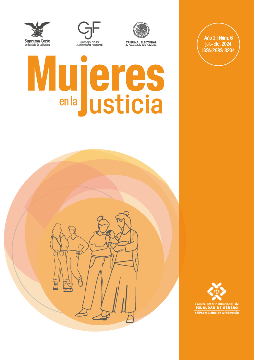 Revista Mujeres en la justicia número 