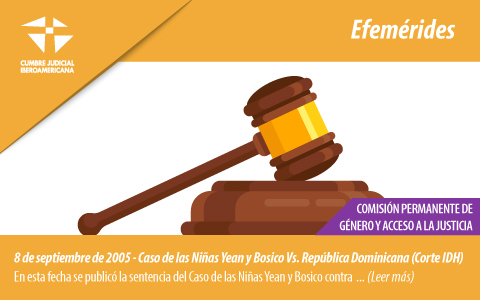 8 de septiembre de 2005 - Caso de las Niñas Yean y Bosico Vs. República Dominicana (Corte IDH)