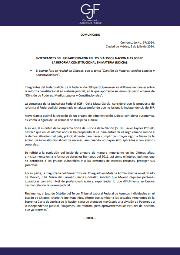 Portada del documento