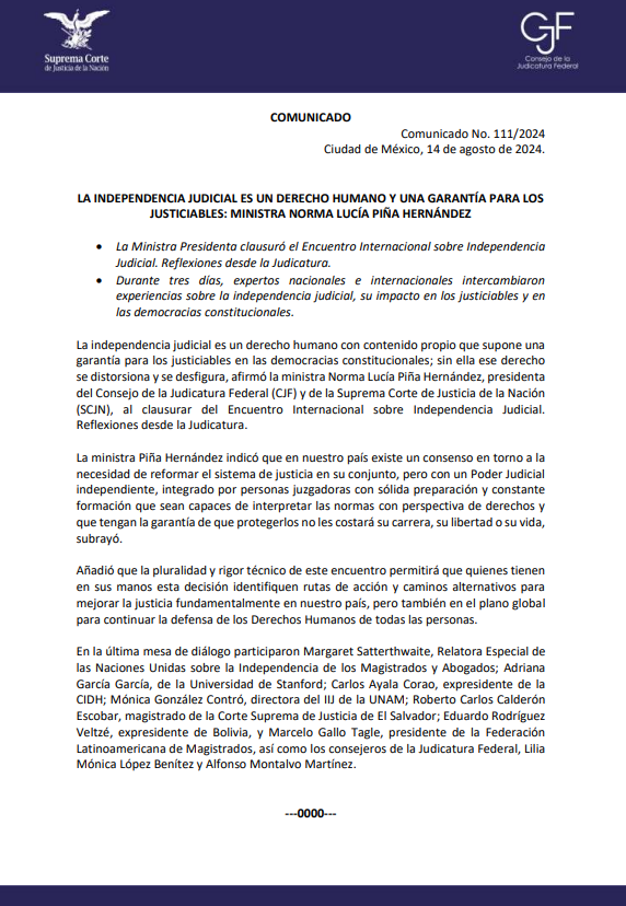 Portada del documento