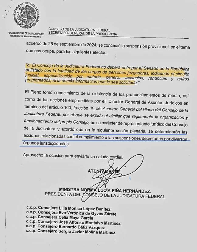 Portada del documento