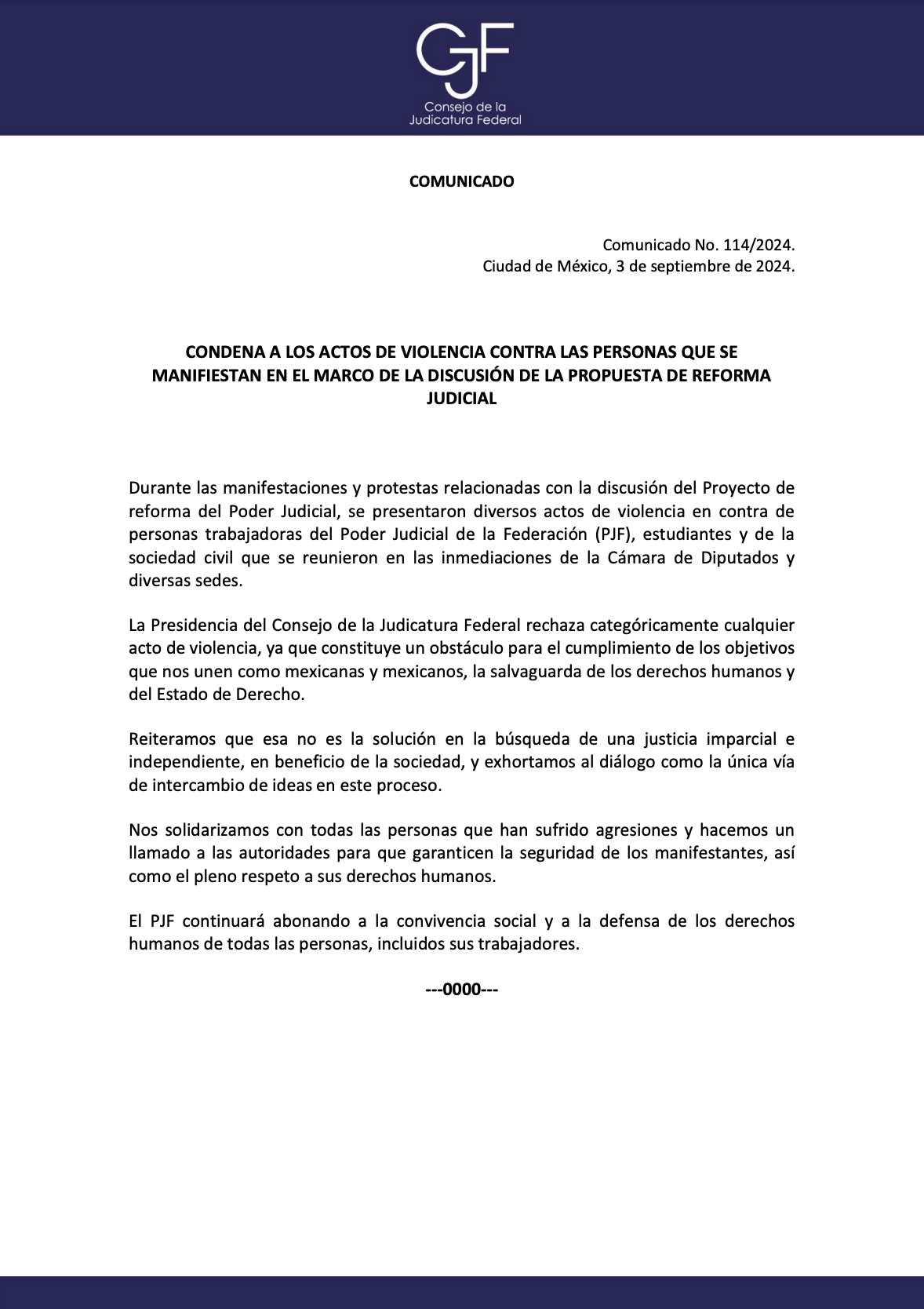 Portada del documento