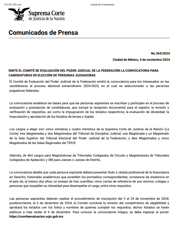 Portada del documento