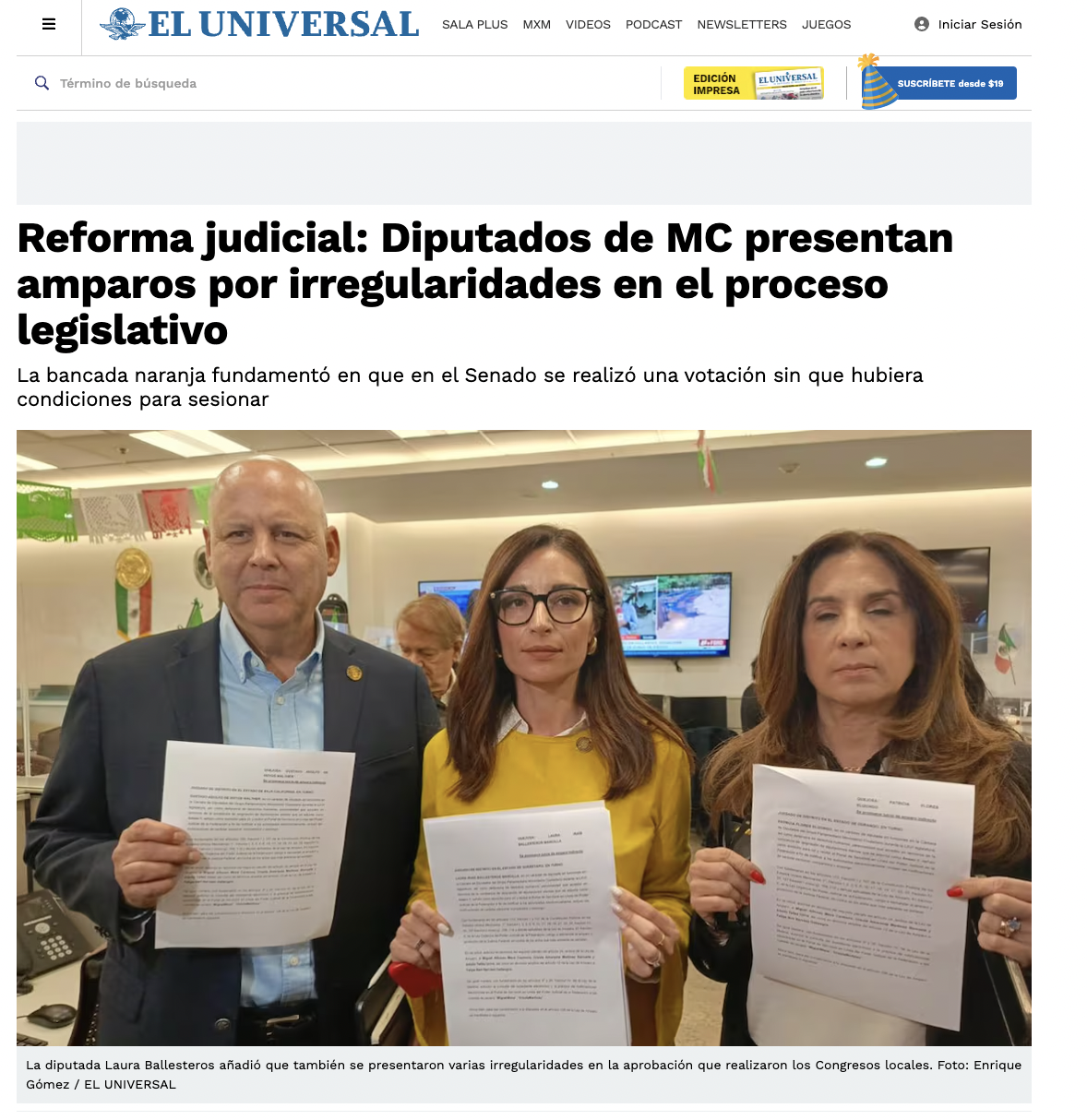 Portada del documento