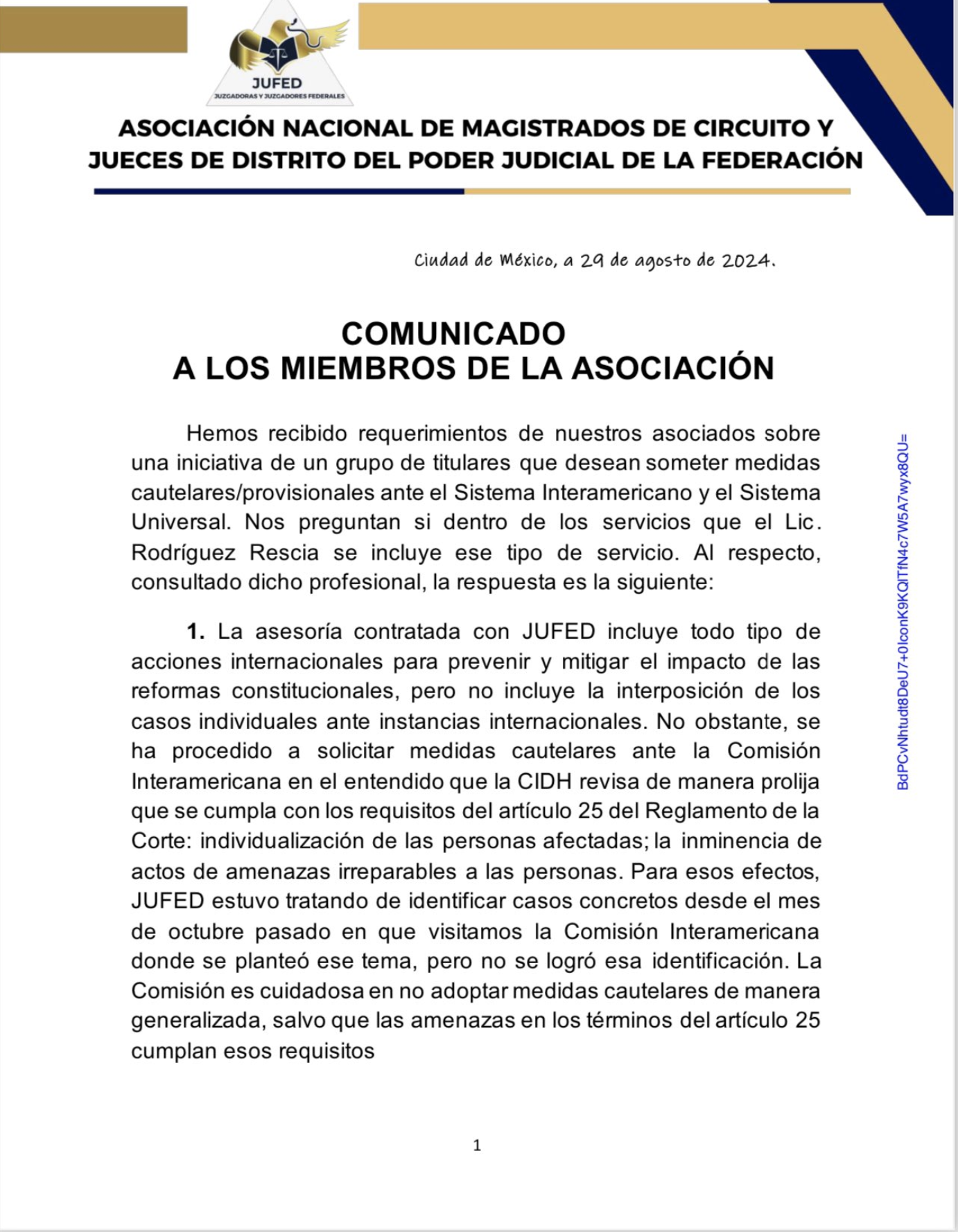 Portada del documento