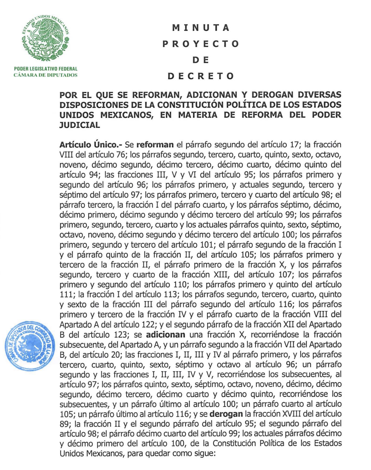 Portada del documento