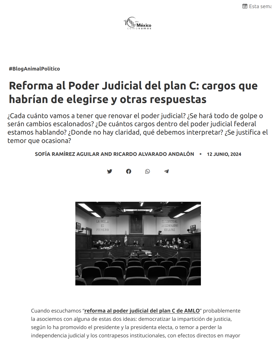 Portada del documento