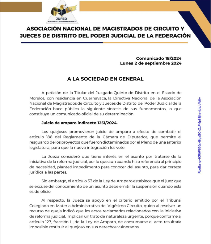 Portada del documento