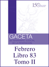 Libro 83 Tomo II 2021 Febrero. Archivo PDF para descargar, se abrirá en una nueva ventana