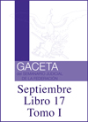 Libro 17 Tomo I 2022 Septiembre. Archivo PDF para descargar, se abrirá en una nueva ventana