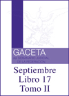 Libro 17 Tomo II 2022 Septiembre. Archivo PDF para descargar, se abrirá en una nueva ventana