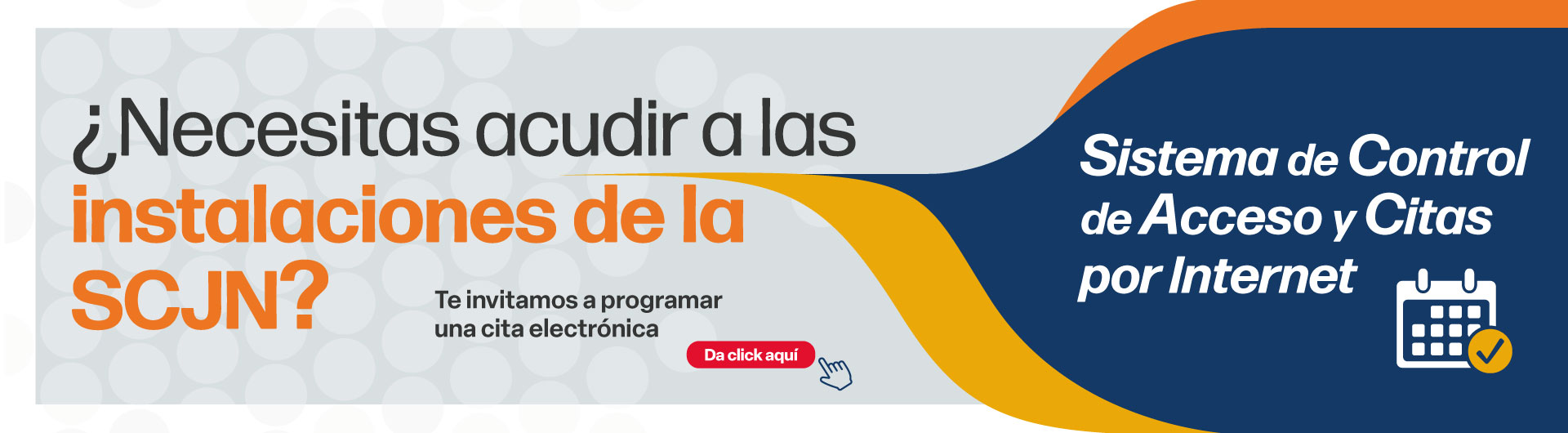 ¿Necesitas acudir a las instalaciones de la SCJN? Te invitamos a programar una cita en Sistema de Control de Acceso y Citas