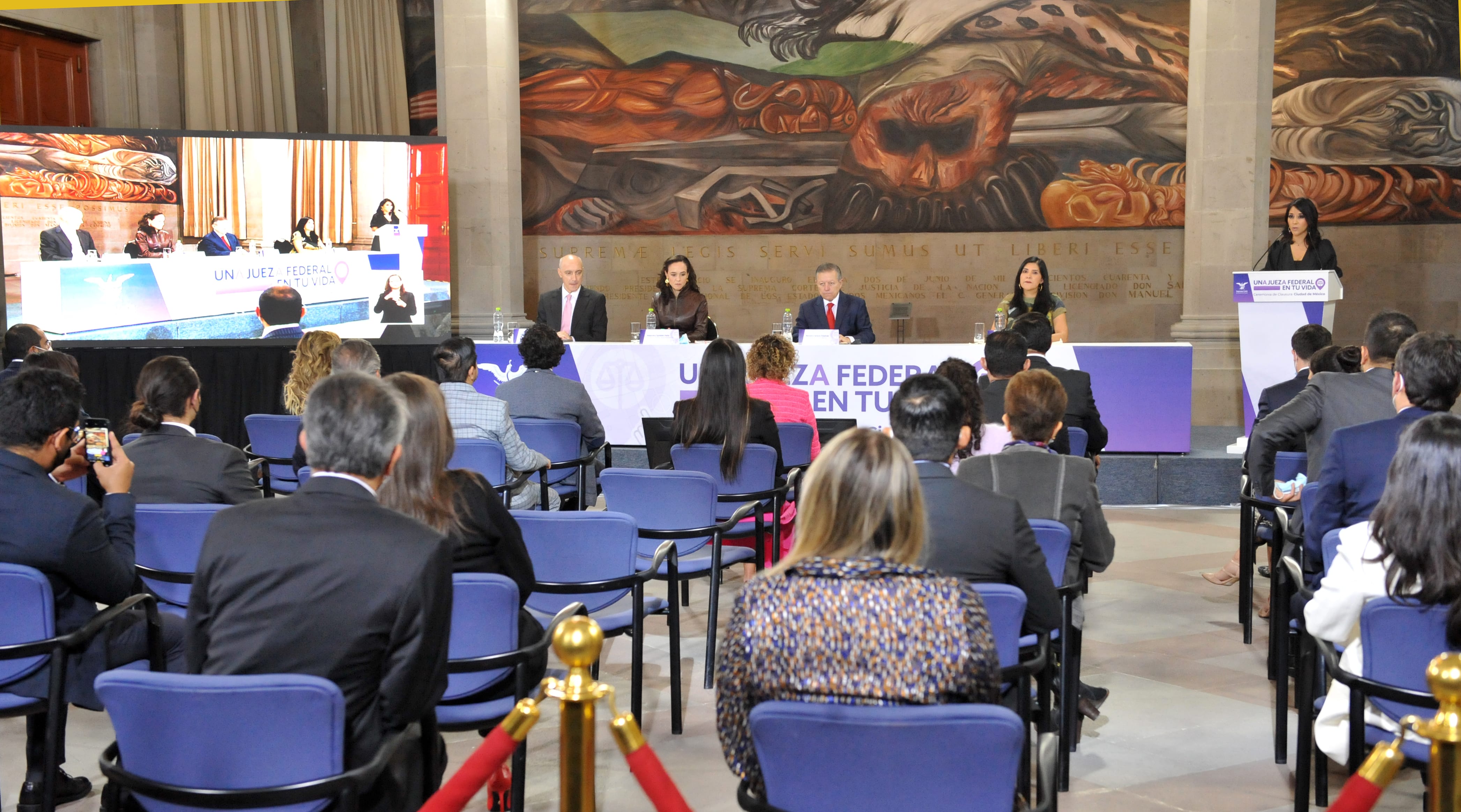 Ministro Arturo Zaldívar, Presidente De La SCJN Y Del CJF, En El Marco ...