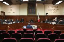 Sesión pública del Pleno de la Suprema Corte de Justicia de la Nación