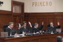 Sesión pública del Pleno de la Suprema Corte de Justicia de la Nación