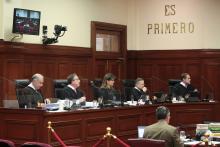 Sesión pública del Pleno de la Suprema Corte de Justicia de la Nación